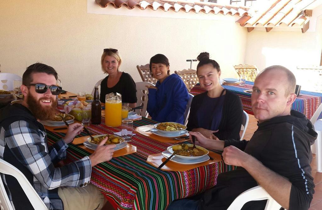 Villa Oropeza Hostel Sucre Exteriör bild